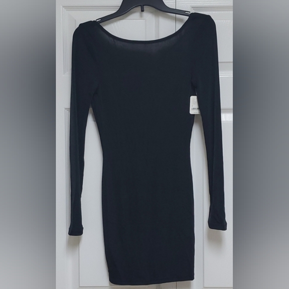 Free People Call Me Later Mini Dress/Black - Picture 2 of 15